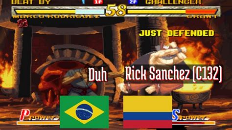 Ft Garou Duh Br Vs Rick Sanchez C Co Garou Mark Of The