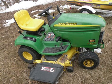 Battery is compatible with these brands: John Deere LX277
