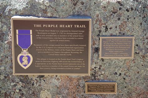 Some Gave All Purple Heart Trail Memorial Interstate 80 Albany