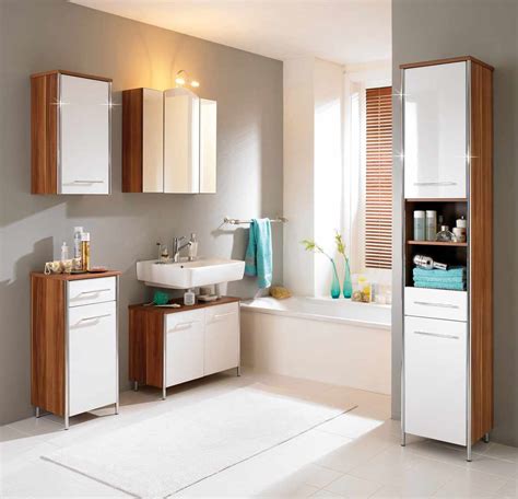 If you bathroom vanity doesn't come with a shelf, install one of ikea's super slender picture ledges. Ikea Bath Cabinet Invades Every Bathroom with Dignity ...