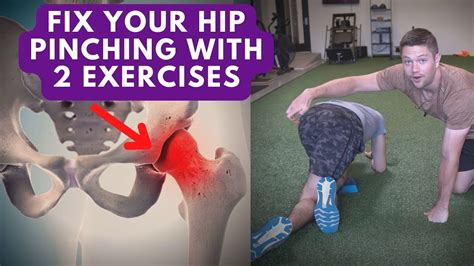 How To Fix Hip Pinching And Impingement Fast With Two Exercises Youtube