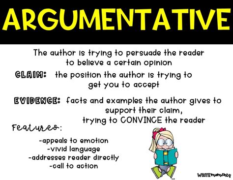 5 Tips For Teaching Argumentative Text Write Moments