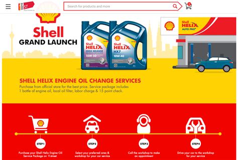 Shell Lubricants Now Available Through 11streetmy