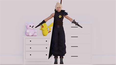 Mmd Cloud Strife Default By Yunaffxqq25 On Deviantart