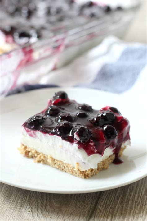 No Bake Blueberry Cheesecake Chocolate With Grace