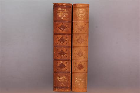 ReligiÖse Schriften In Zwei BÄnden By Brentano Clemens 1912