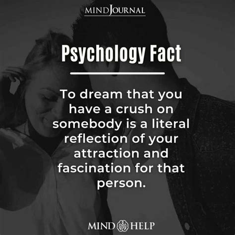 To Dream That You Have A Crush On Somebody In 2021 Psychology Facts