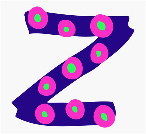 Pinkpurpleline Clip Art Alphabet Letter Z Free Transparent