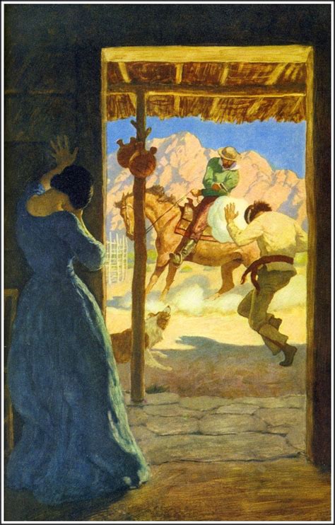 Nc Wyeth Illustration For Ramona By Helen Hunt Jackson 1942