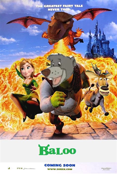 Image Baloo Shrek Posterpng The Parody Wiki Fandom Powered By