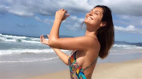 Bikini Clad Bruna Abdullah Flaunts Slim But Curvy Frame On Brazilian Holiday Bollywood