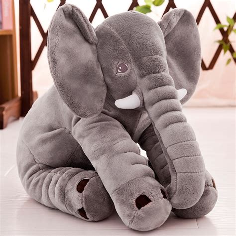 Elephant Soft Appease Baby Pillow Infant Calm Plush Doll Toy Baby Sleep