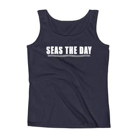 seas the day ladies tank salty sailor apparelsalty sailor apparel