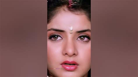 Old Is Gold ️old Bollywood Song ️‍🥰 Divya Bharti🔥 🦚indian Beauty Queen👑 1 Shorts Divyabharti