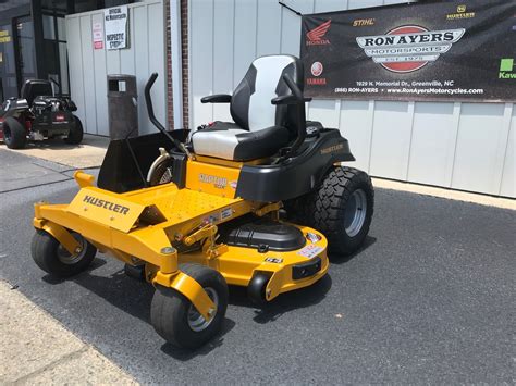new 2020 hustler turf equipment raptor sdx 54 in kawasaki 23 hp lawn mowers riding in