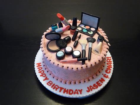 Black theme mac makeup cake order now elegant cakery mac makeup bag cake pink mac makeup cake cakes mac makeup cake customized cakes in la free delivery. CLASSIC CAKES: MAC MAKEUP Cake