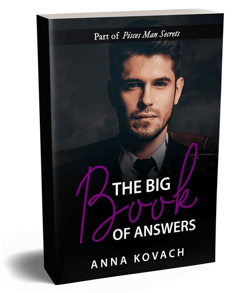 the big book of answers pisces man secrets