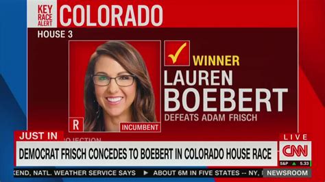 Cnn Reluctantly Reports Adam Frisch Concedes To Lauren Boebert