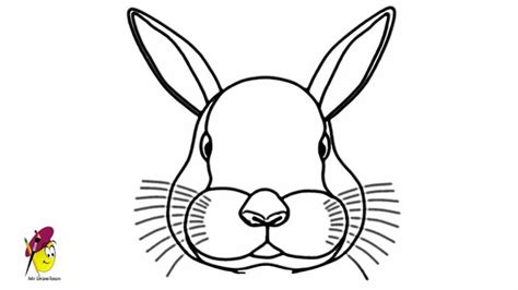 Bunny Drawing How To Draw A Bunny Face Youtube