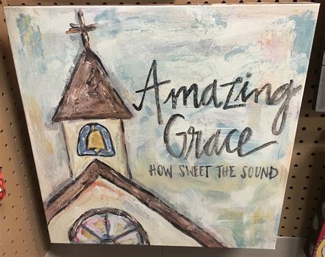 Inspirational Wall Art Amazing Grace At Homestead Handcrafts San