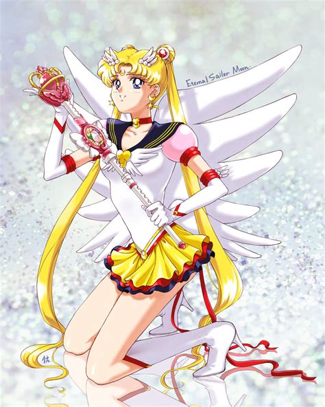 Tsukino Usagi Sailor Moon And Eternal Sailor Moon Bishoujo Senshi