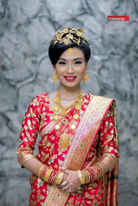 Nepali bride | Bride, Saree, Fashion