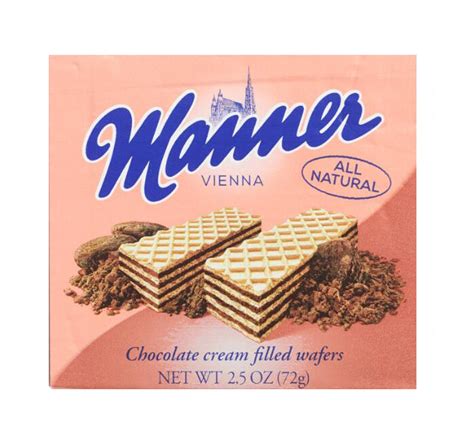 MANNER WAFER IN DISPLAY CHOCOLATE « redstonefoods.com