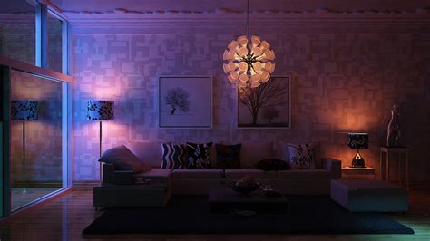 Interior Living Room Night Mhamad Noor Cgarchitect Architectural