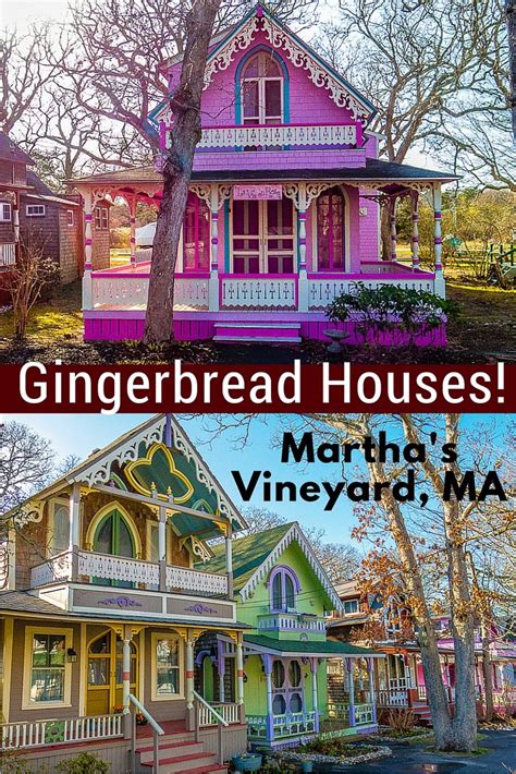Martha S Vineyard S Gingerbread Cottages Are So Cool Around The World L Marthas Vineyard