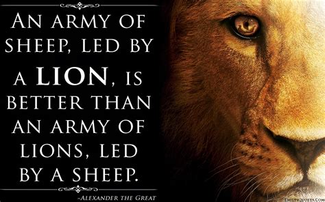 I am not afraid of an army of lions led by a sheep; The Las Vegas Gentleman: Lions Led By A Sheep? Wolf Bait
