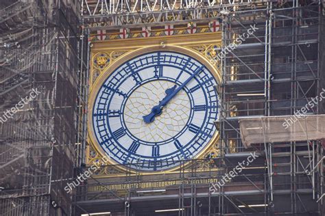 Big Bens Renovated Clock Face Has Editorial Stock Photo Stock Image