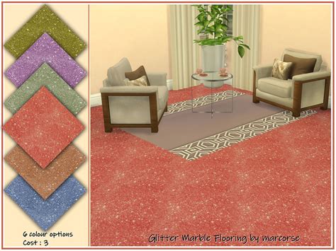 The Sims Resource Glitter Marble Flooring By Marcorse