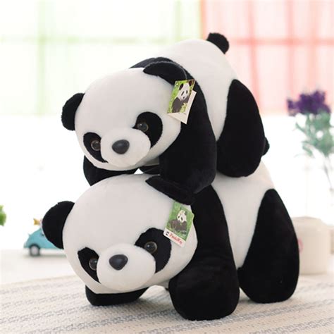 18cm 22cm Mini Panda Plush Cute Panda Stuffed Soft Toy Baby Kids Small
