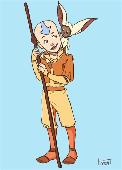 Download 187 Aang And Momo Avatar Coloring Pages Png Pdf File All