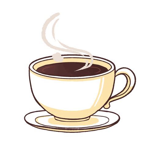 Animated Illustration Of Warm Coffee Ugokawa