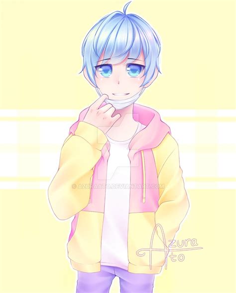 Pastel Boy By Azuraato On Deviantart