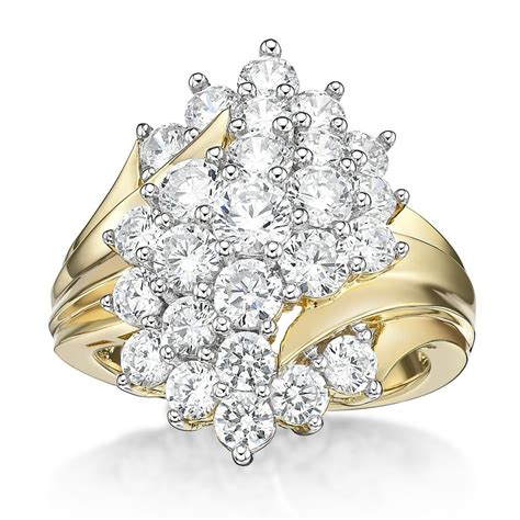 Brilliance Fine Jewelry Sterling Silver With 14k Yellow Gold Plating