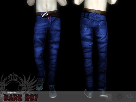 Clothing And Genetics Set For Tough Guys Found In Tsr Category Sims 3