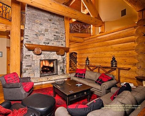 22 Luxurious Log Cabin Interiors You Have To See Log Cabin Hub