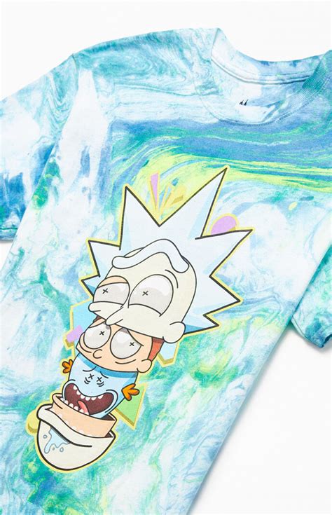 Rick And Morty Tie Dyed T Shirt Pacsun