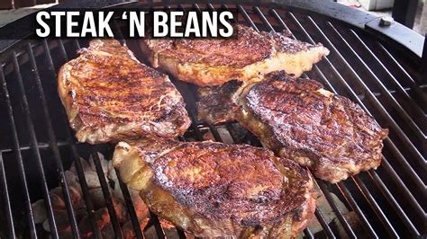 Bbq Pit Boys Steak N Beans In 2022 Rib Steak Cooking Recipes