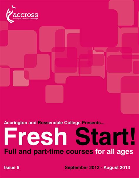 Adult Course Listings By Accrington And Rossendale College Issuu