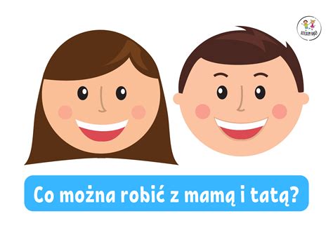 Co Można Robić Z Mamą I Tatą Ilustracje