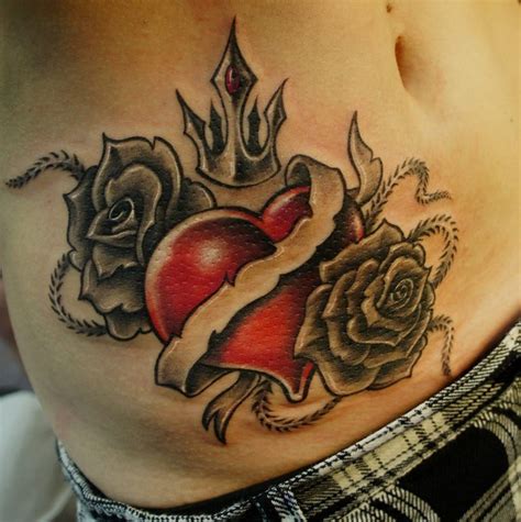 Heart Tattoos For Men Red Heart Tattoos Heart Tattoos With Names