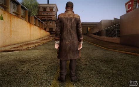 Aiden Pearce From Watch Dogs V10 Para Gta San Andreas