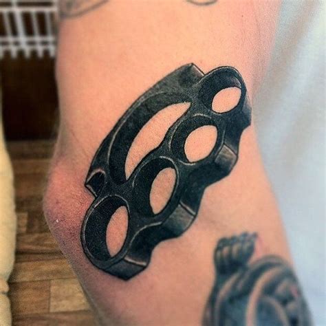 40 Cool Brass Knuckle Tattoo Designs For Men 2024 Guide Knuckle