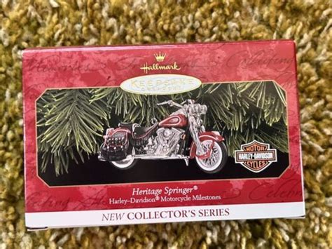 Heritage Springer Harley Davidson Series Hallmark Keepsake