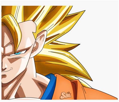 Goku Ssj3 Face By Saodvd Super Saiyan 3 Goku Face Png Image