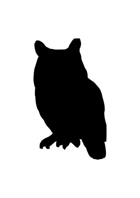 Silhouette Clipart Owl Silhouette Owl Transparent Free For Download On