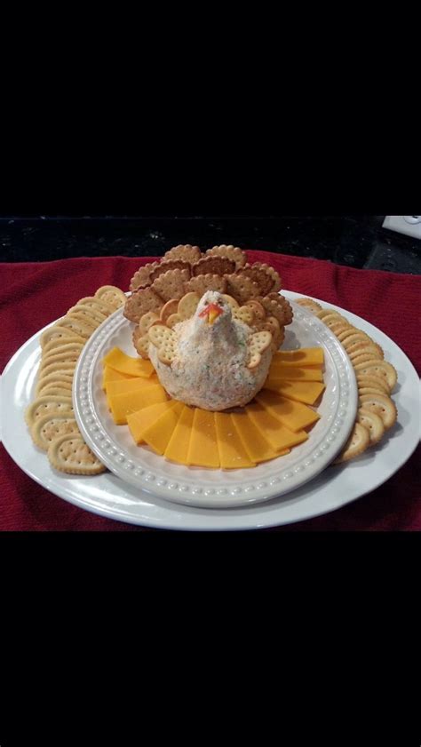 Amazing Cheese Ball Recipe Made Into A Turkey Perfect For